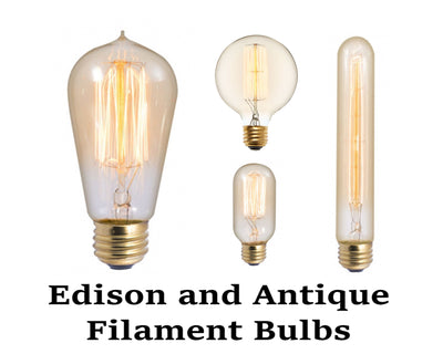 Edison and Vintage Style Bulbs