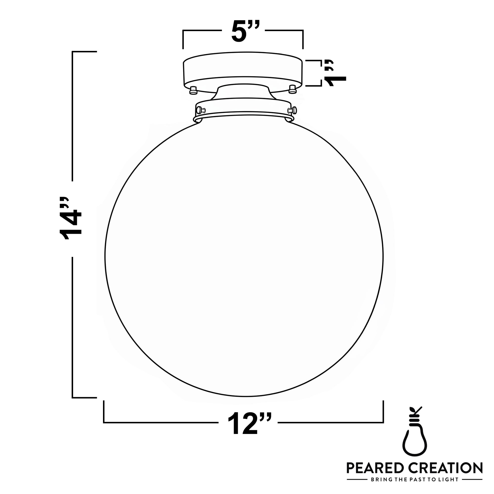 CEILING LIGHT MODEL NO. 6059