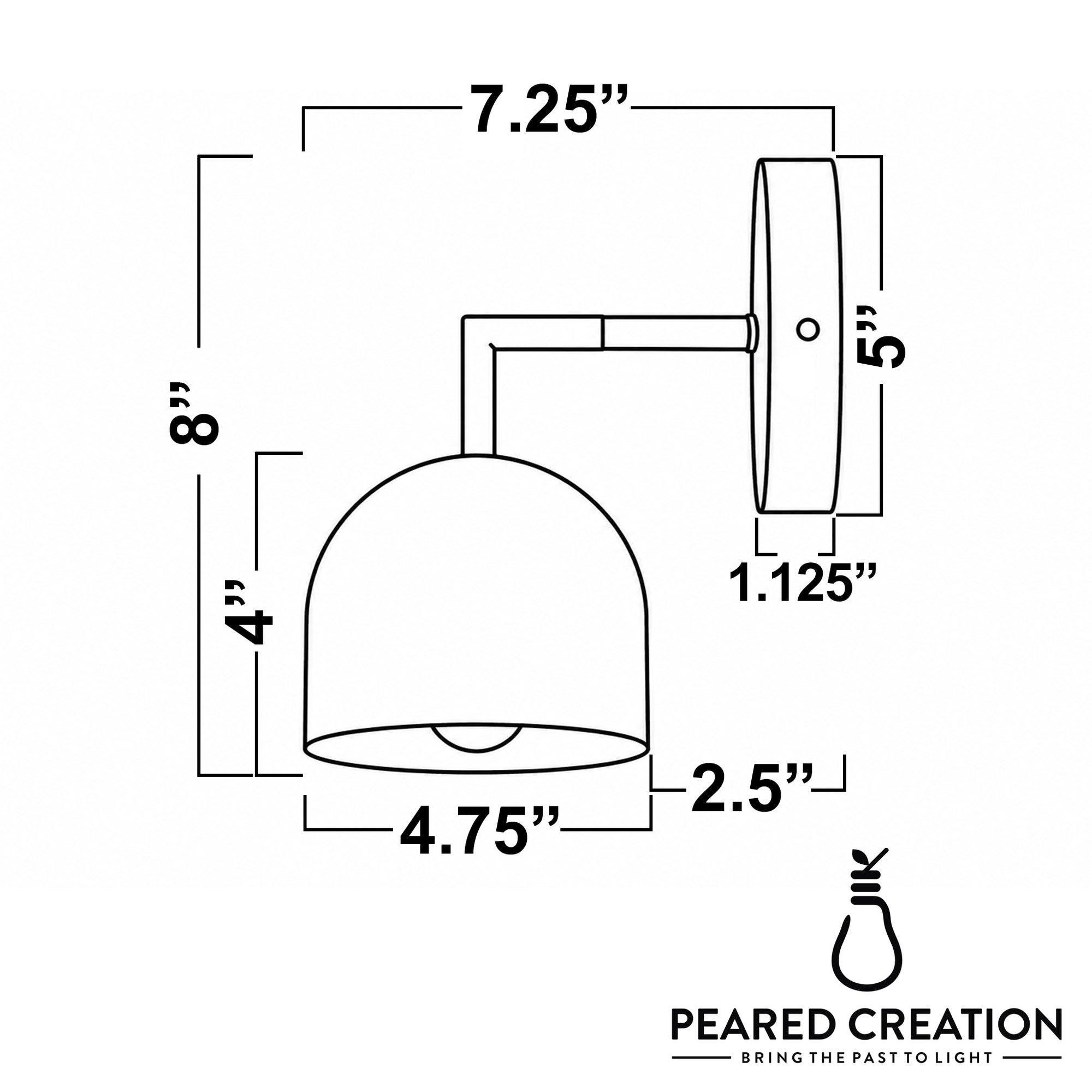 SCONCE MODEL NO. 4250