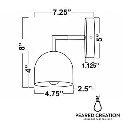 SCONCE MODEL NO. 4250