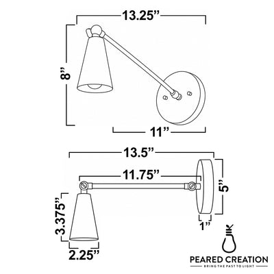 SCONCE MODEL NO. 6341