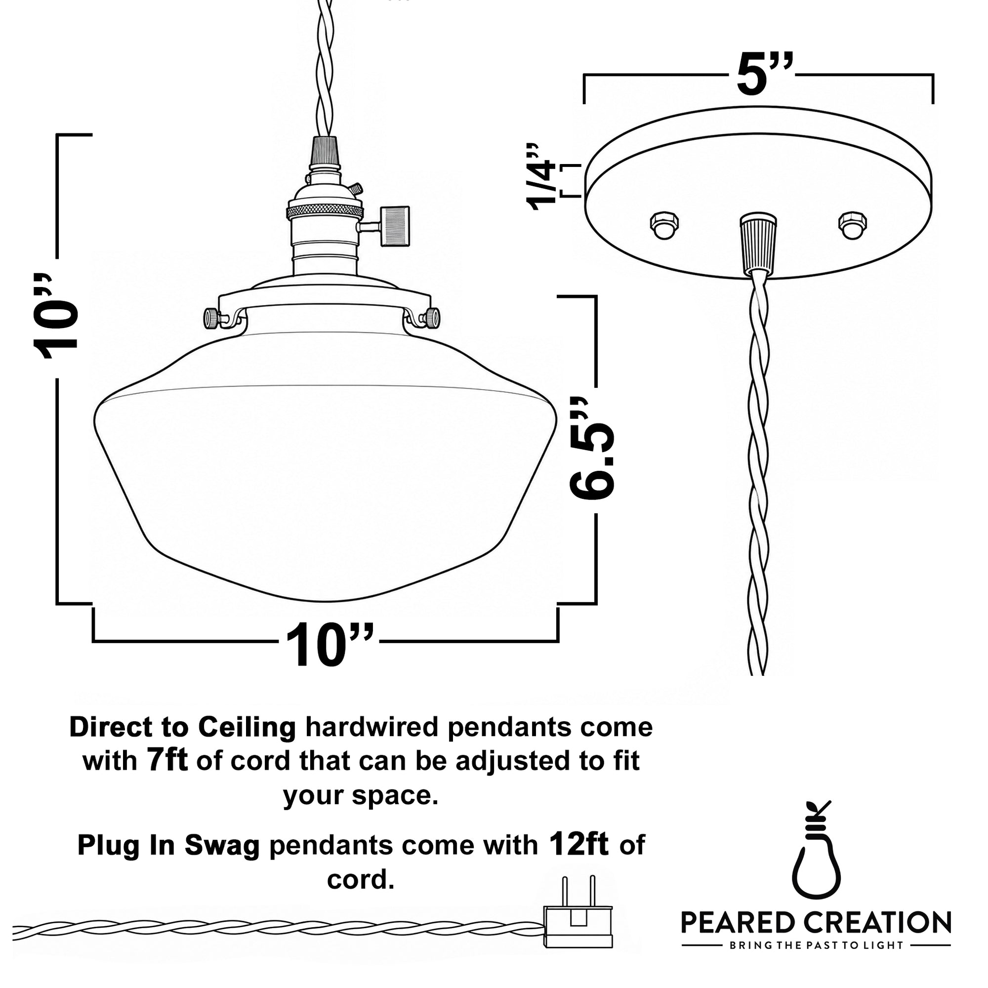 PENDANT MODEL NO. 7621