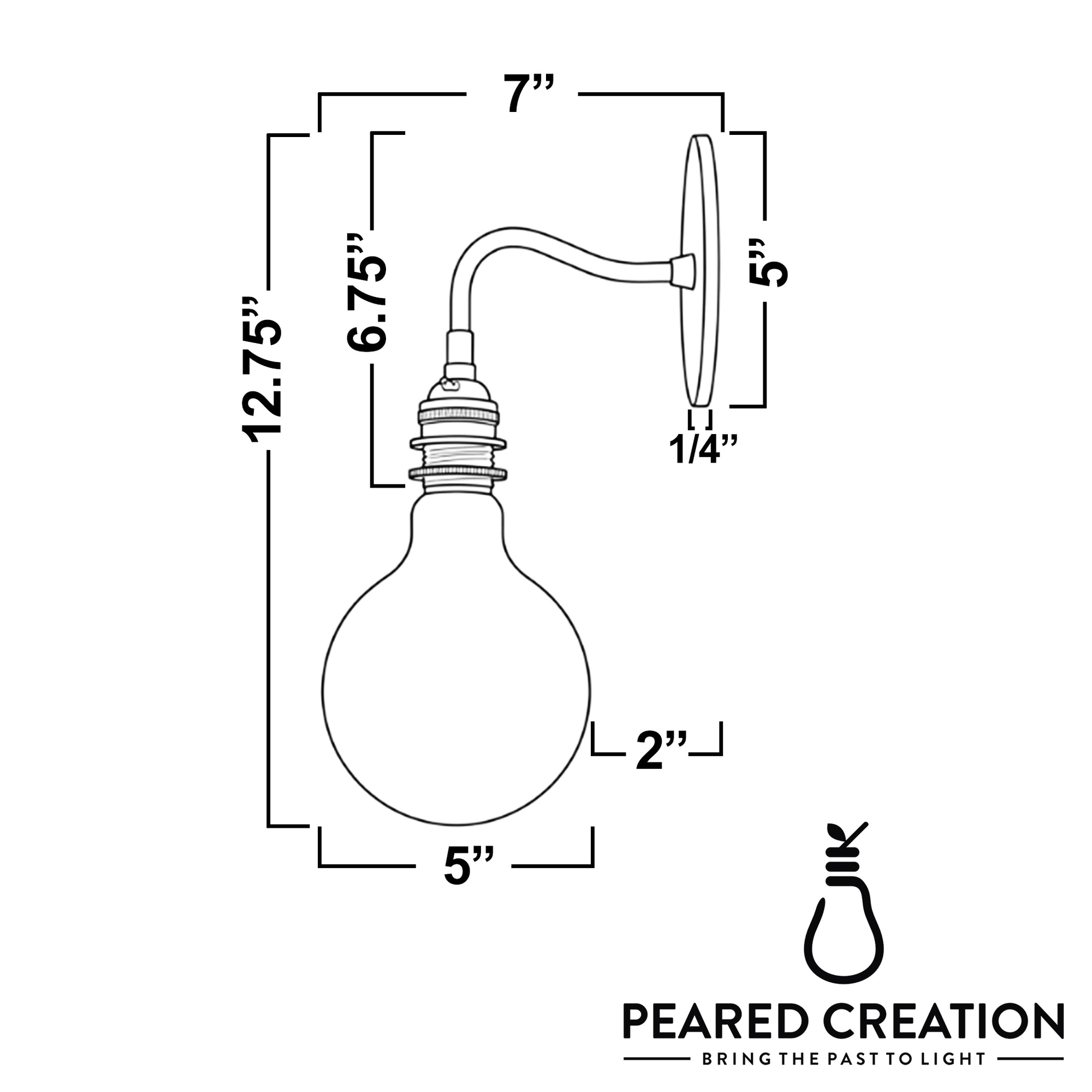 SCONCE MODEL NO. 8065