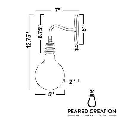 SCONCE MODEL NO. 8065