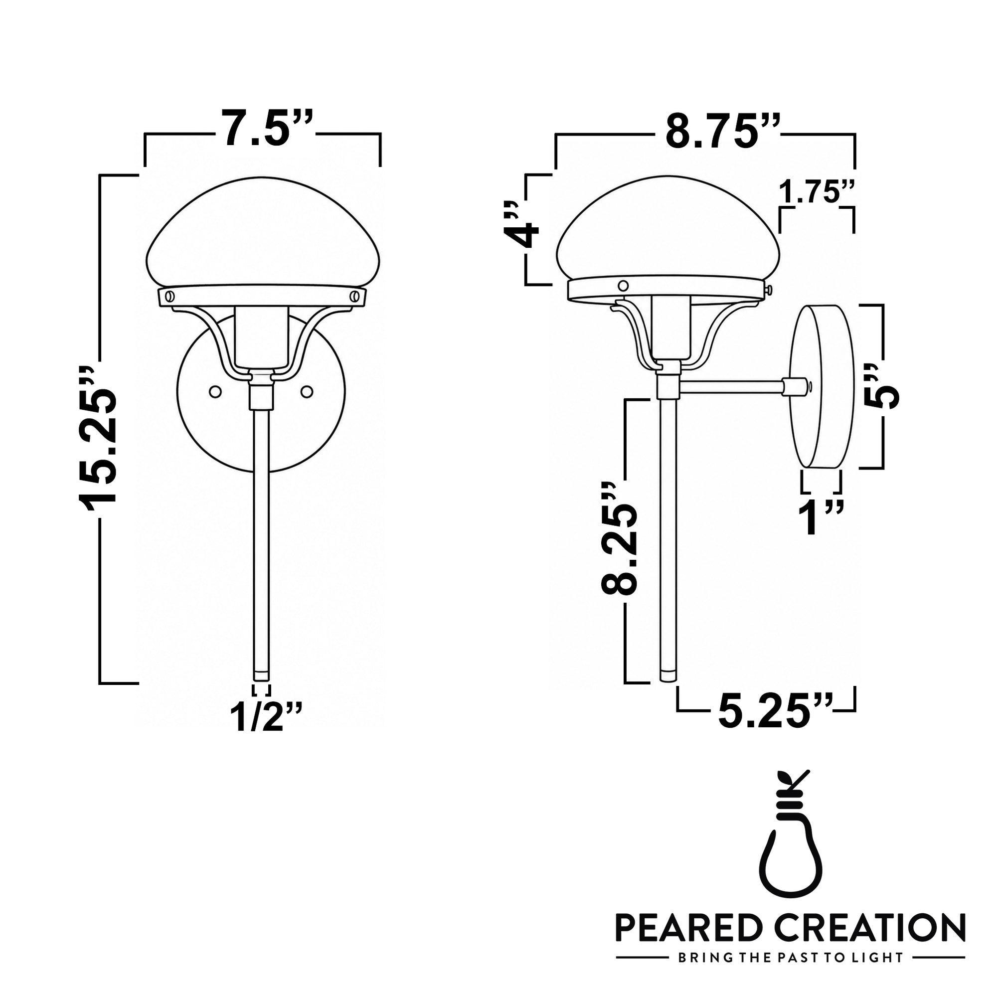 SCONCE MODEL NO. 9401