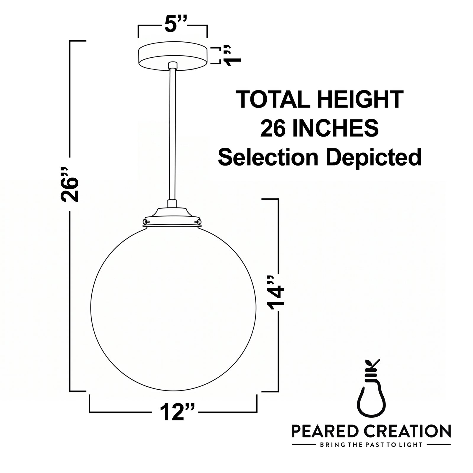 PENDANT MODEL NO. 6058