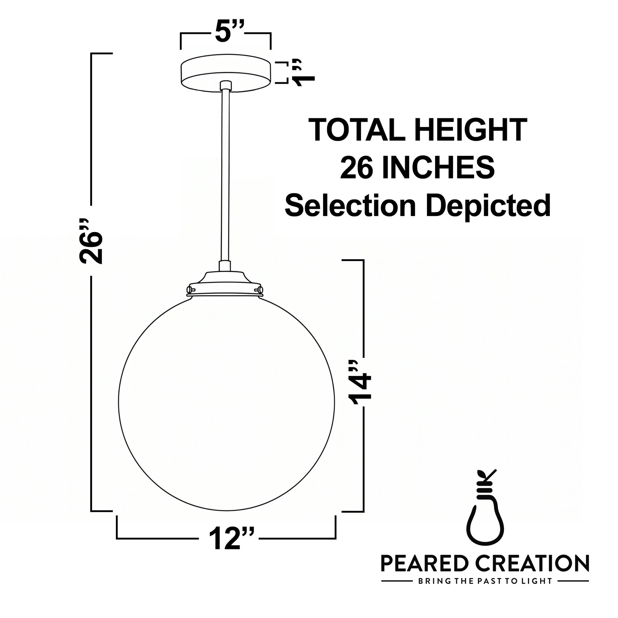 PENDANT MODEL NO. 6058