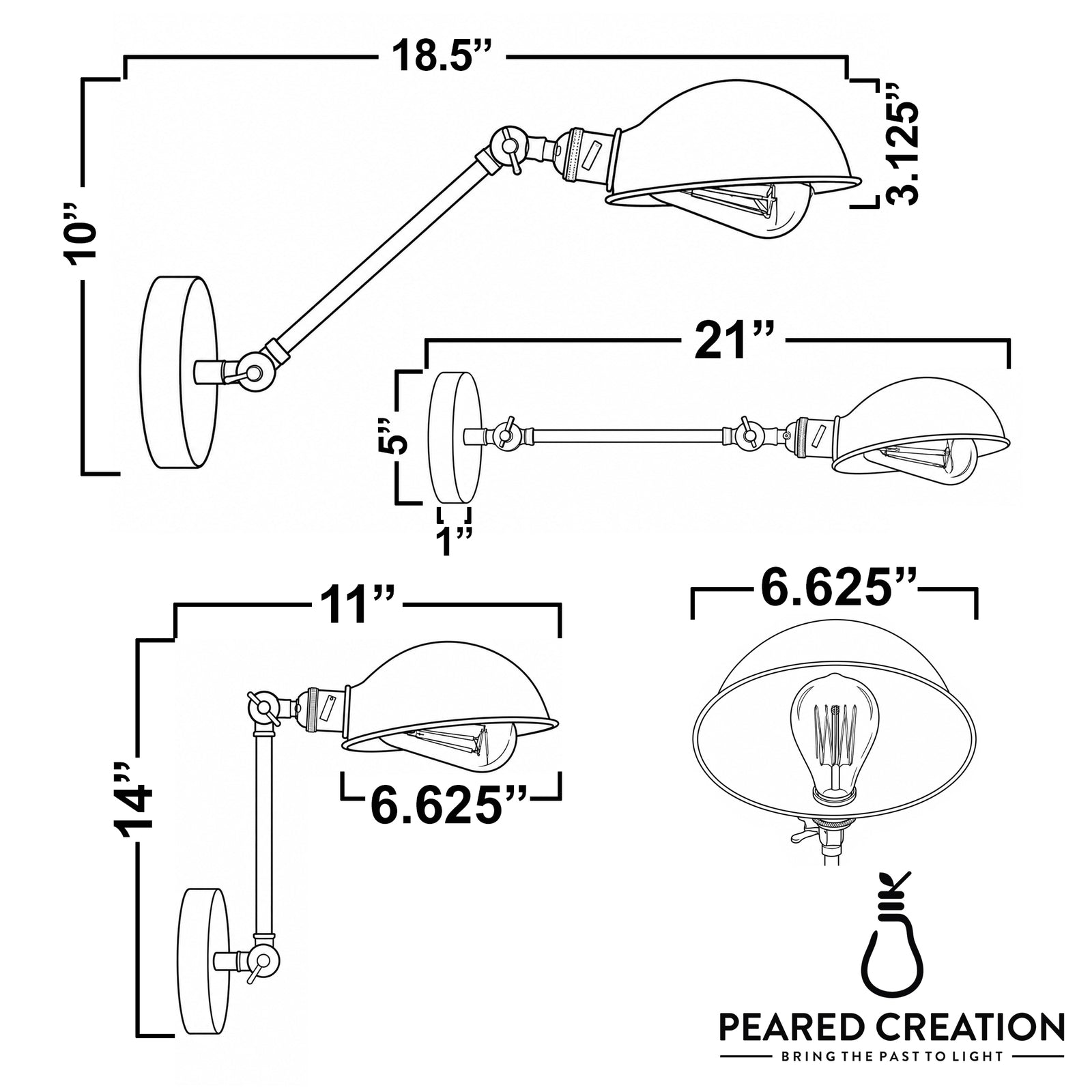 SCONCE MODEL NO. 7590