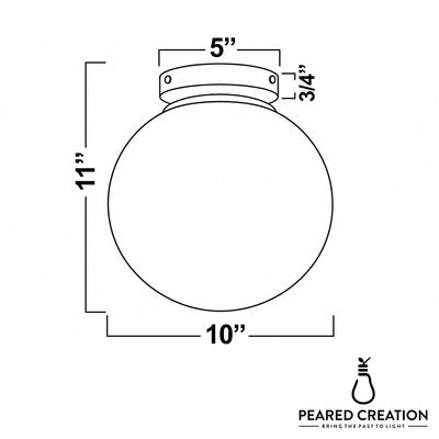 CEILING LIGHT MODEL NO. 2910
