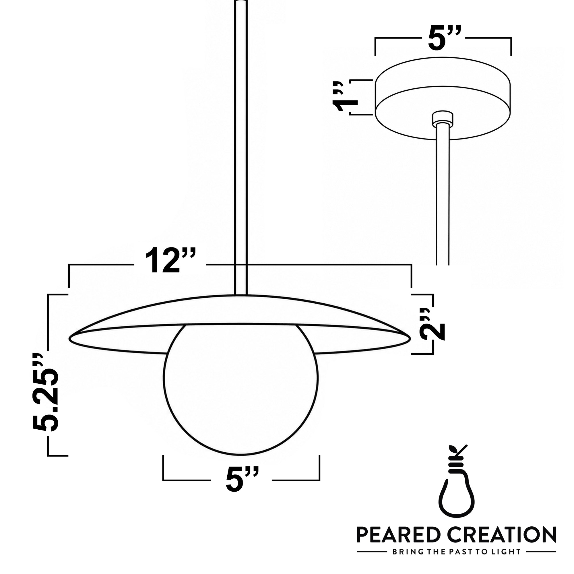 PENDANT MODEL NO. 4336