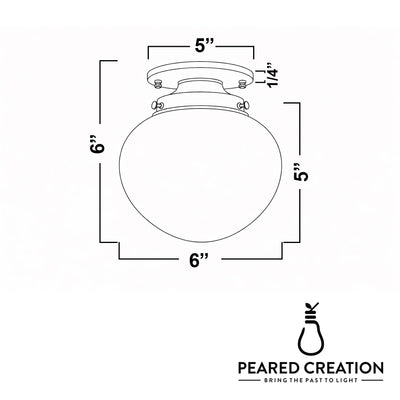 CEILING LIGHT MODEL NO. 4187