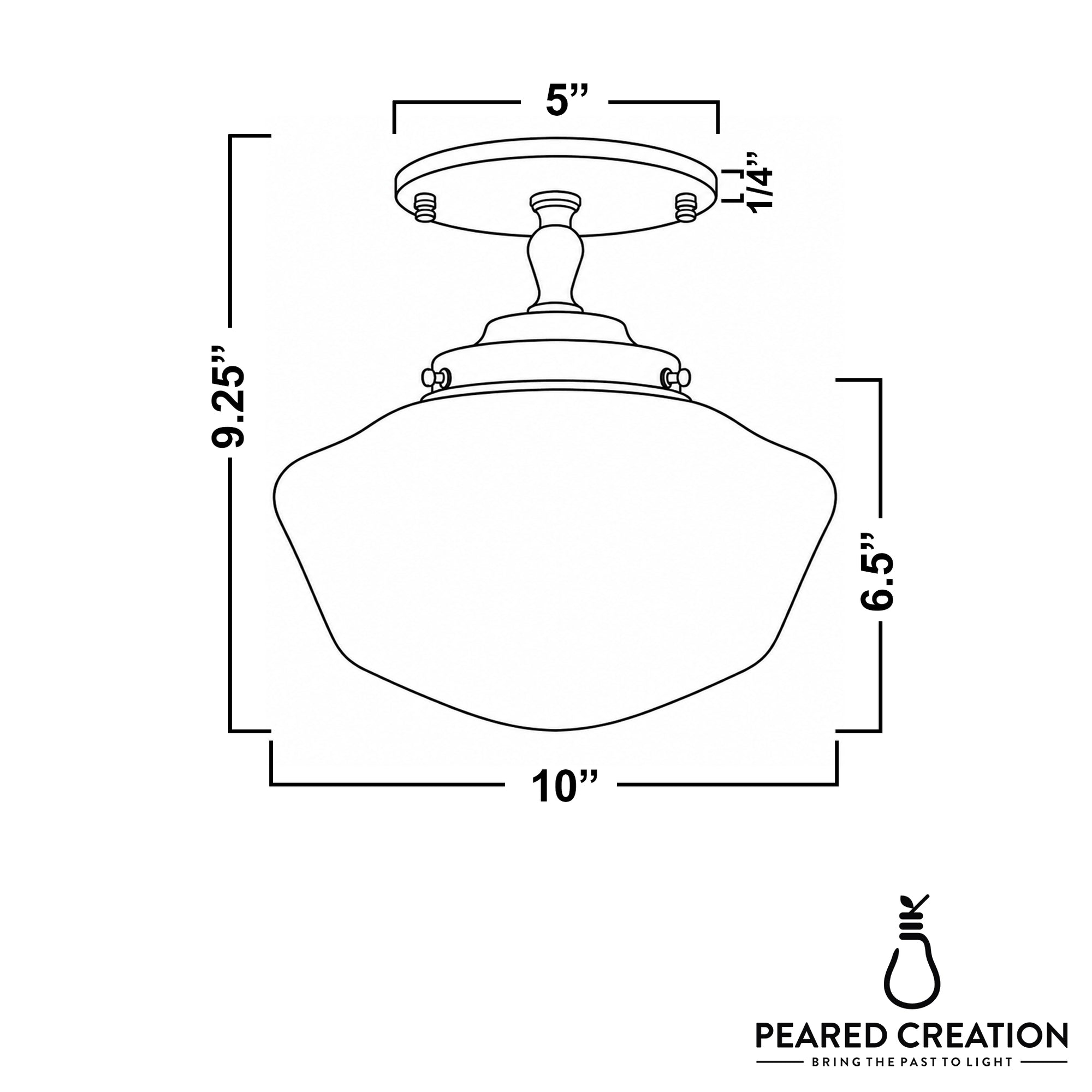 CEILING LIGHT MODEL NO. 4739