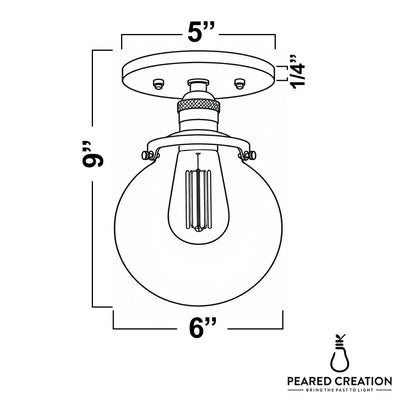 CEILING LIGHT MODEL NO. 1653
