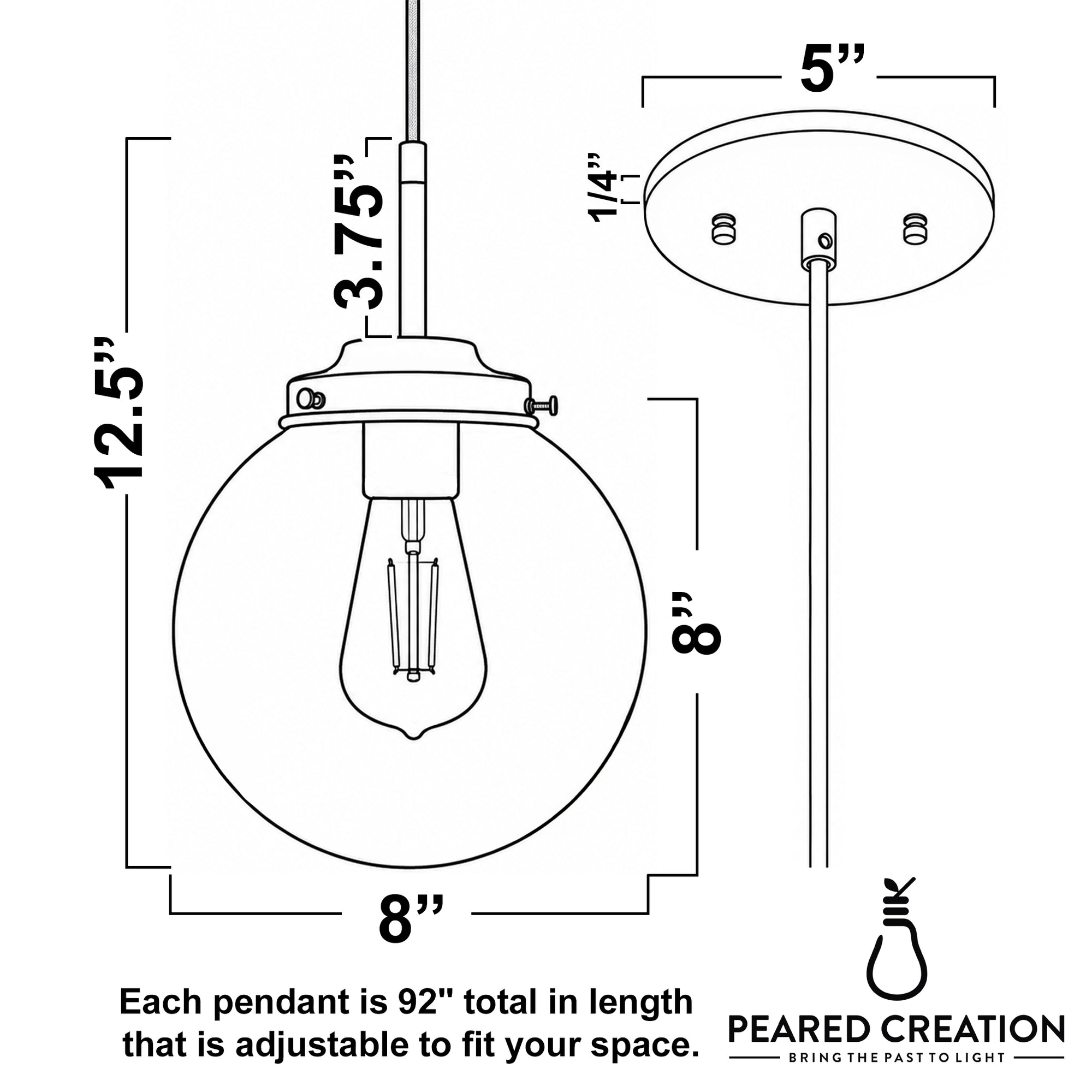 PENDANT MODEL NO. 1852