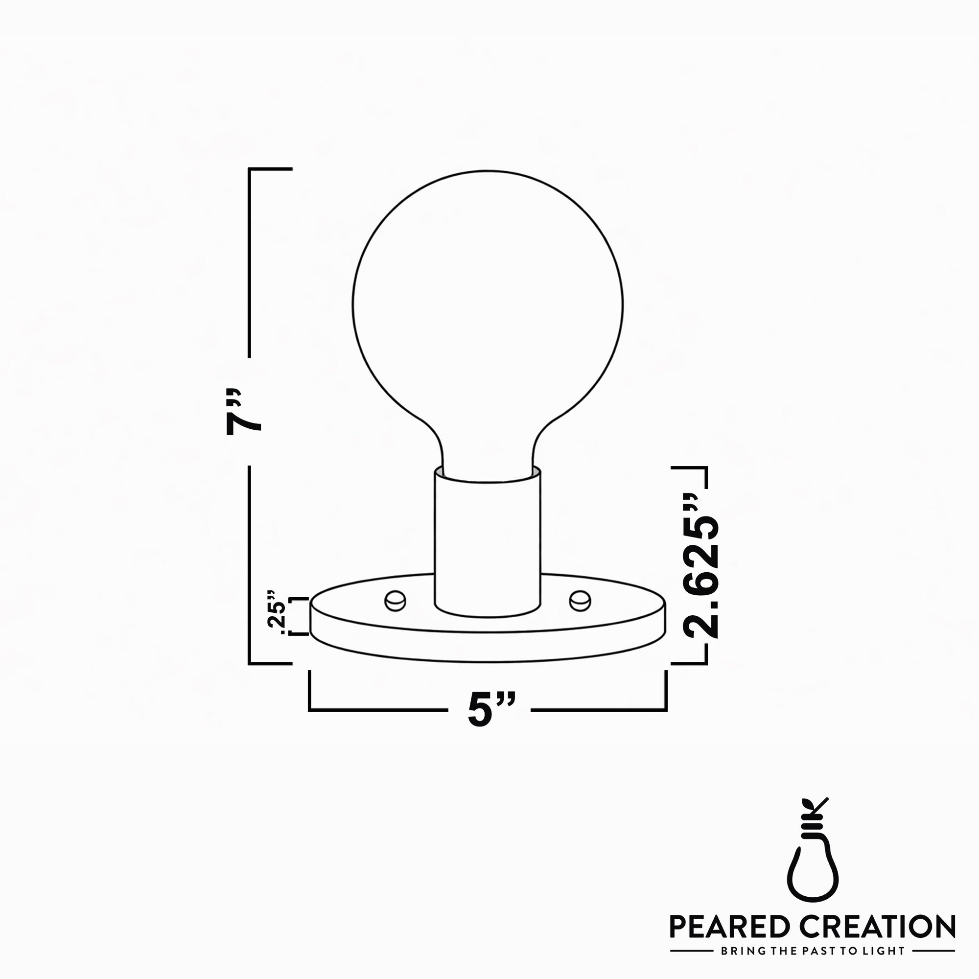 CEILING LIGHT MODEL NO. 2057