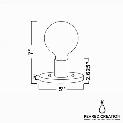 CEILING LIGHT MODEL NO. 2057