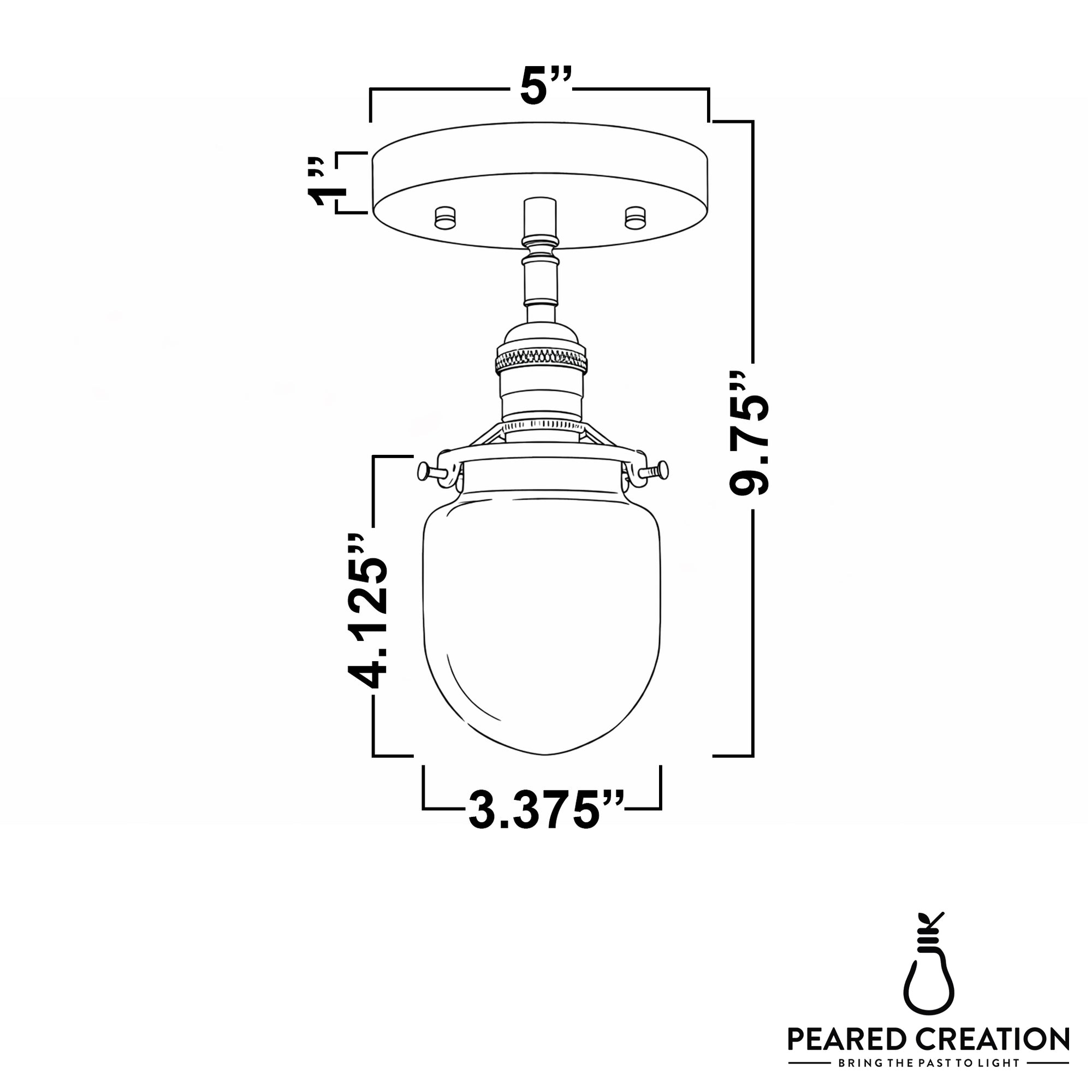CEILING LIGHT MODEL NO. 7256