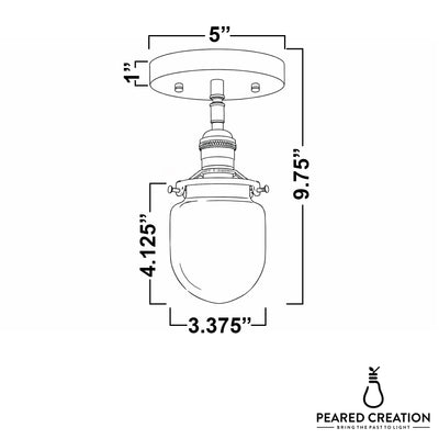 CEILING LIGHT MODEL NO. 7256