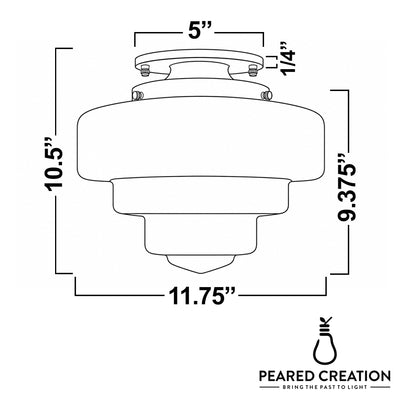 CEILING LIGHT MODEL NO. 7351
