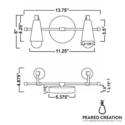 VANITY LIGHT MODEL NO. 1230