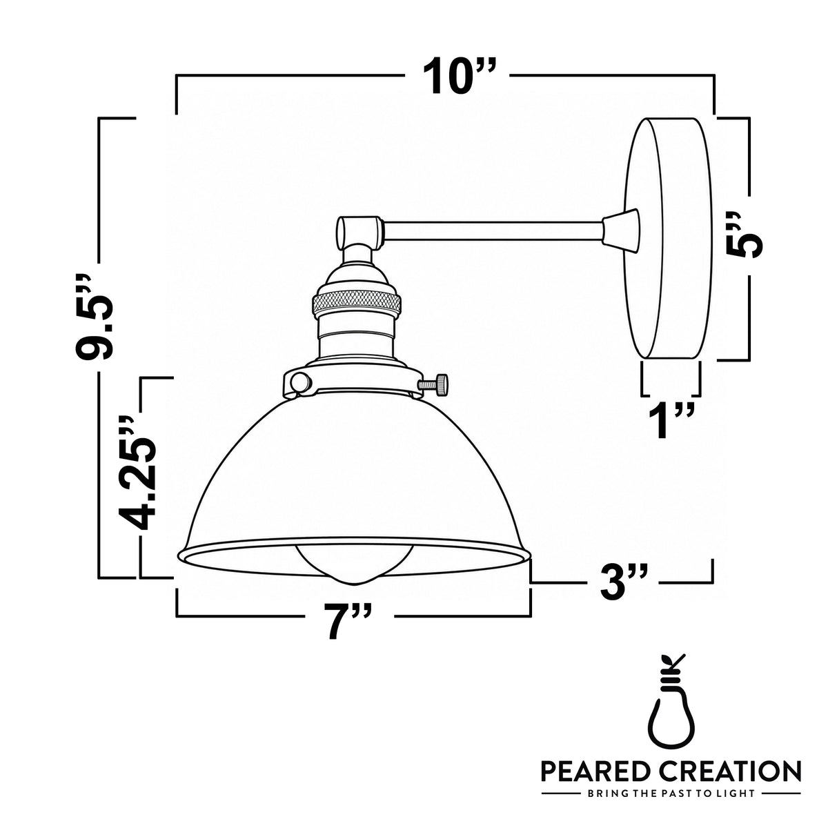 SCONCE MODEL NO. 7026