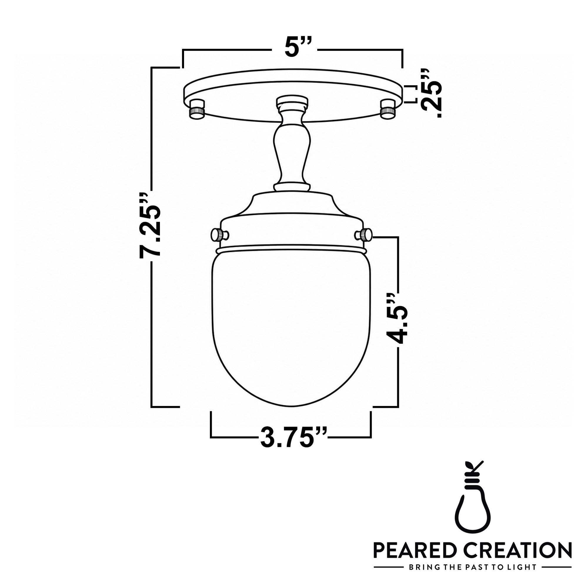 CEILING LIGHT MODEL NO. 2150