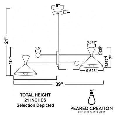 CHANDELIER MODEL NO. 2160