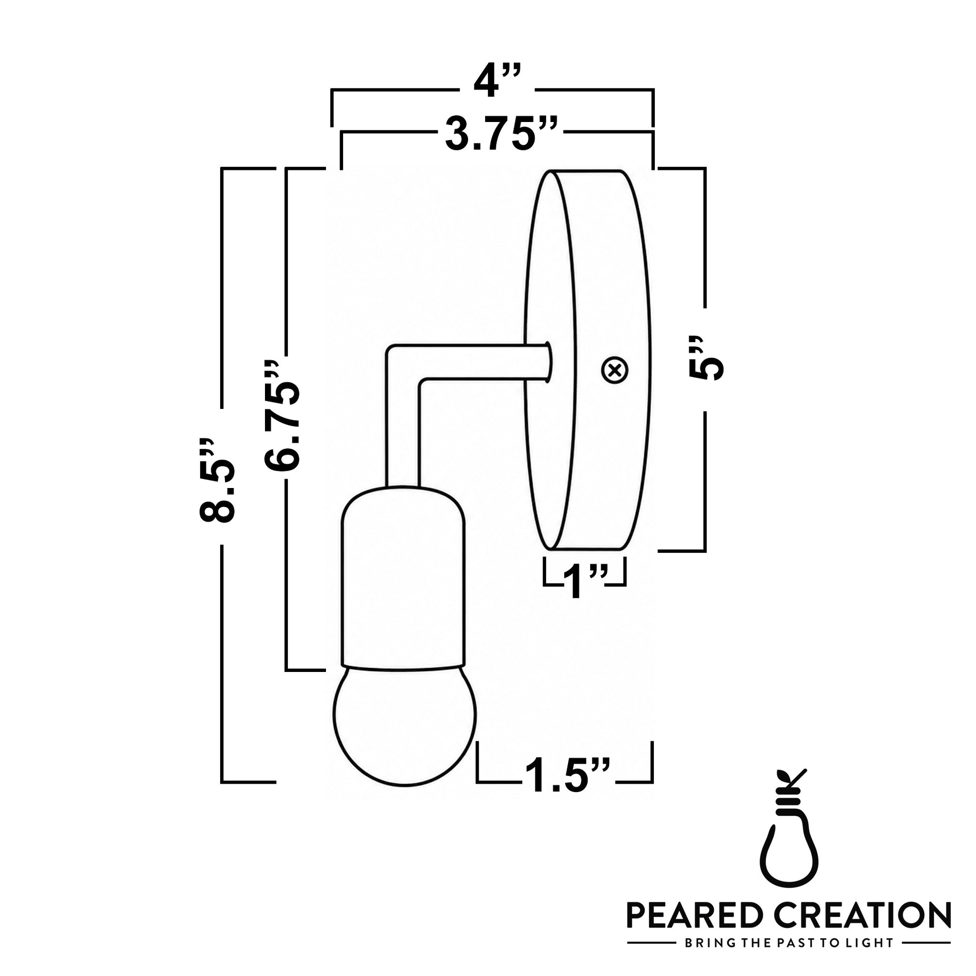 SCONCE MODEL NO. 0272