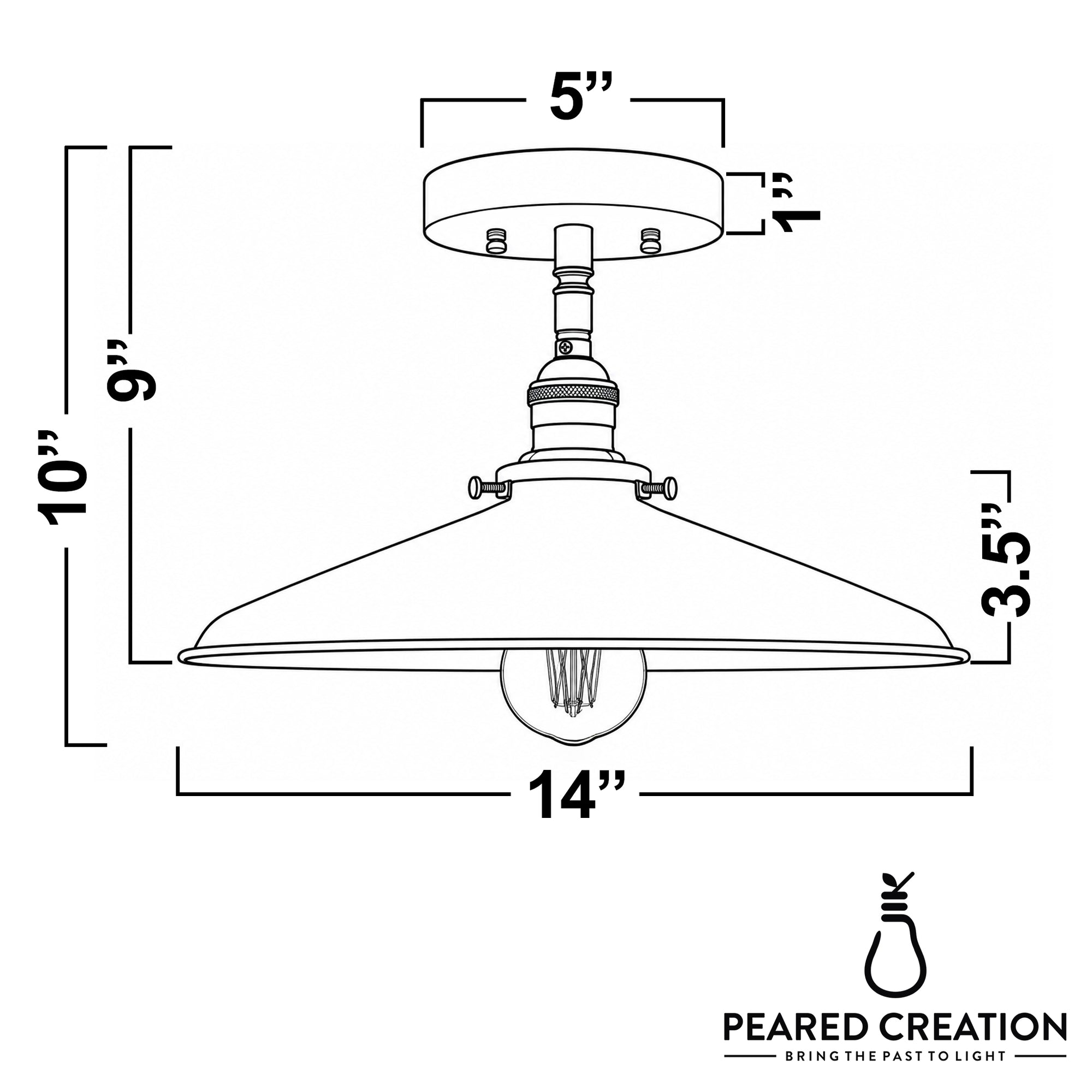 CEILING LIGHT MODEL NO. 4603