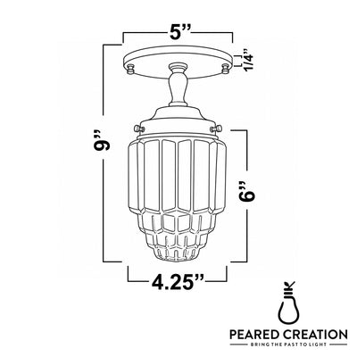 CEILING LIGHT MODEL NO. 7466