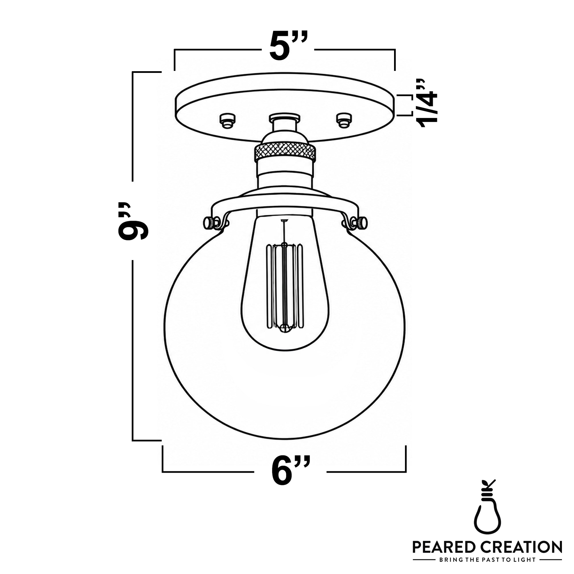 CEILING LIGHT MODEL NO. 1653