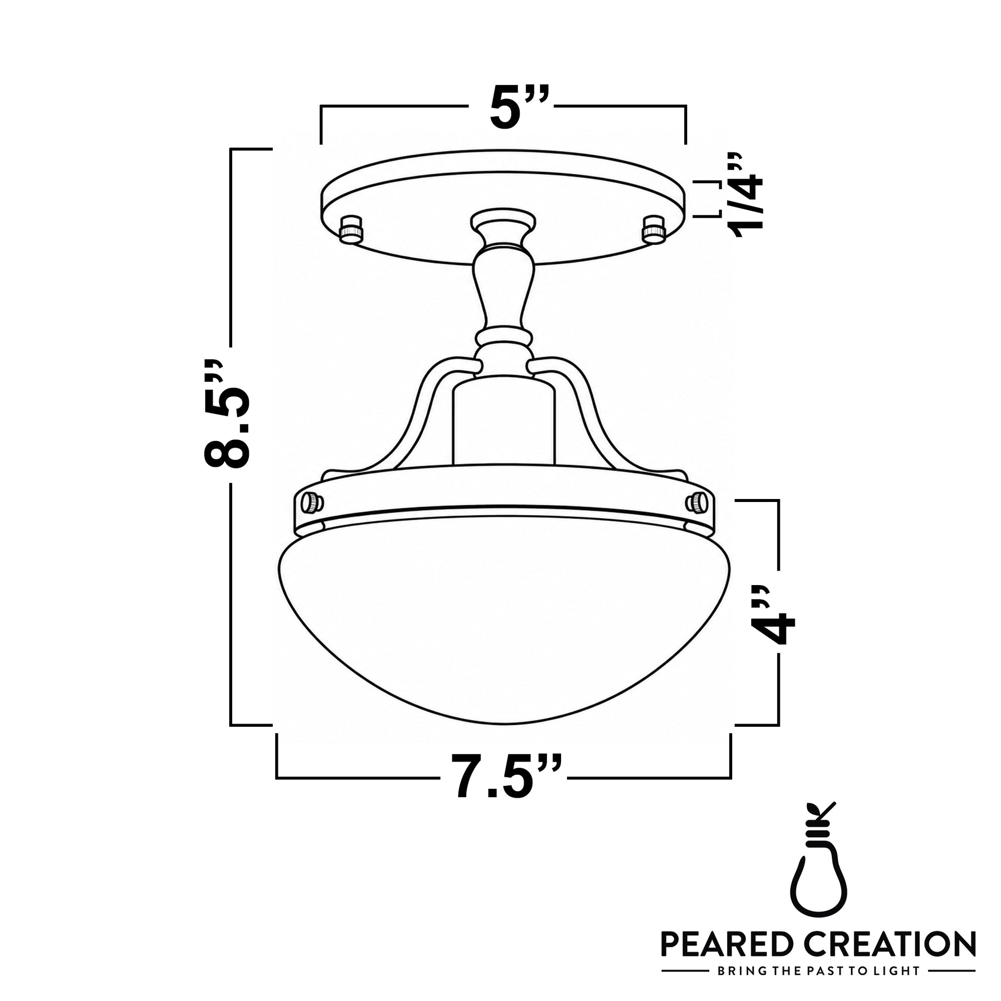 CEILING LIGHT MODEL NO. 0519