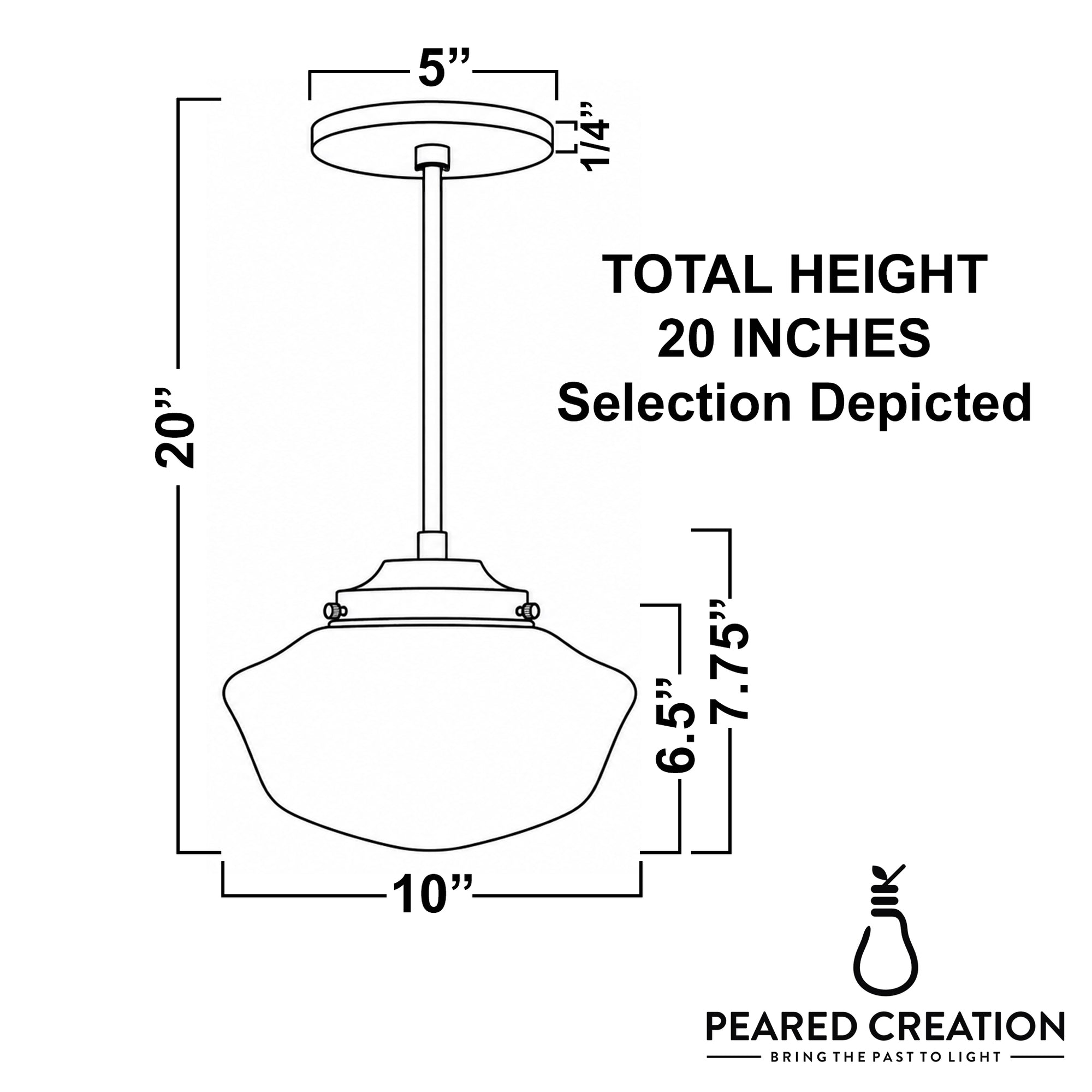 PENDANT MODEL NO. 4339