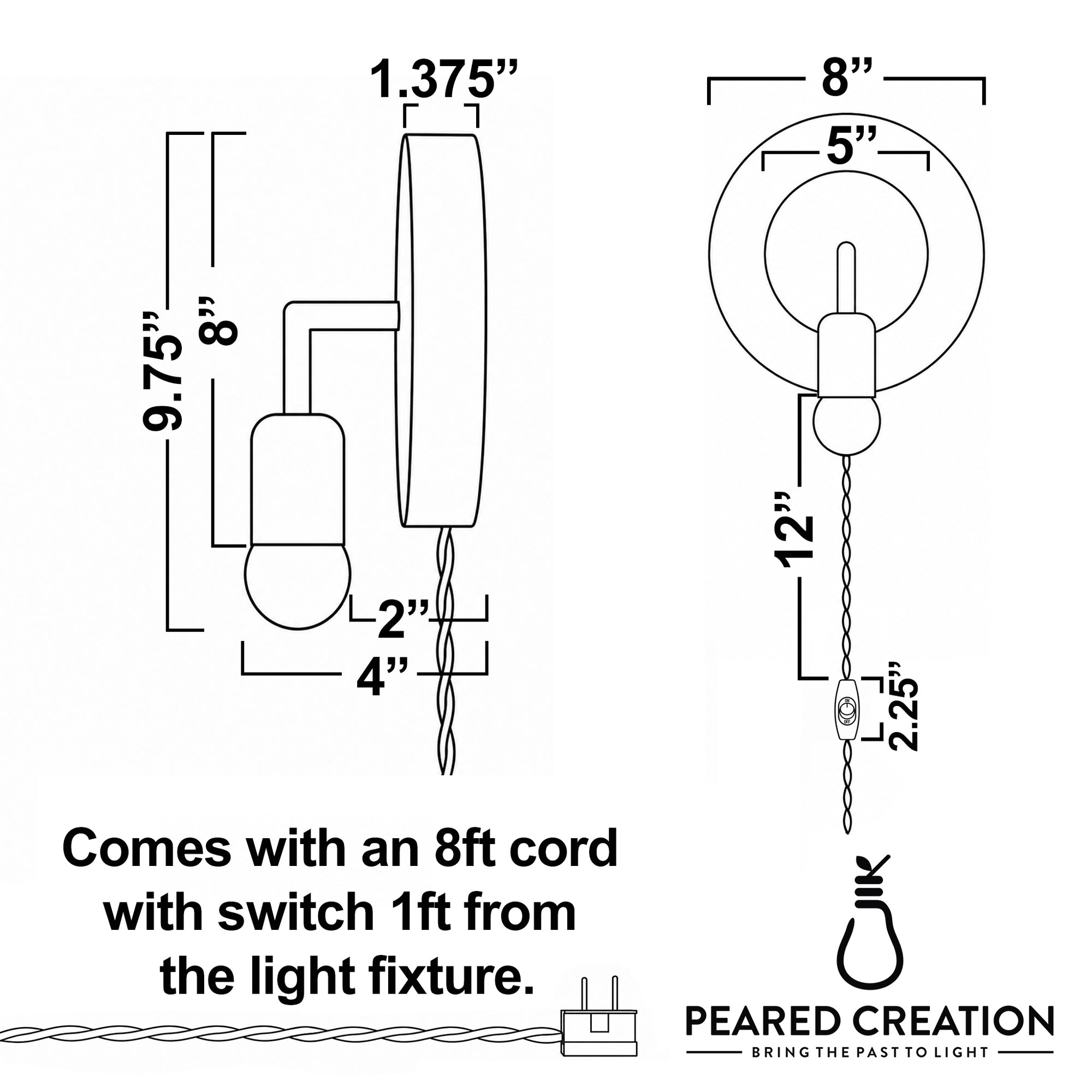 SCONCE MODEL NO. 9944