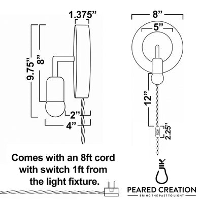 SCONCE MODEL NO. 9944
