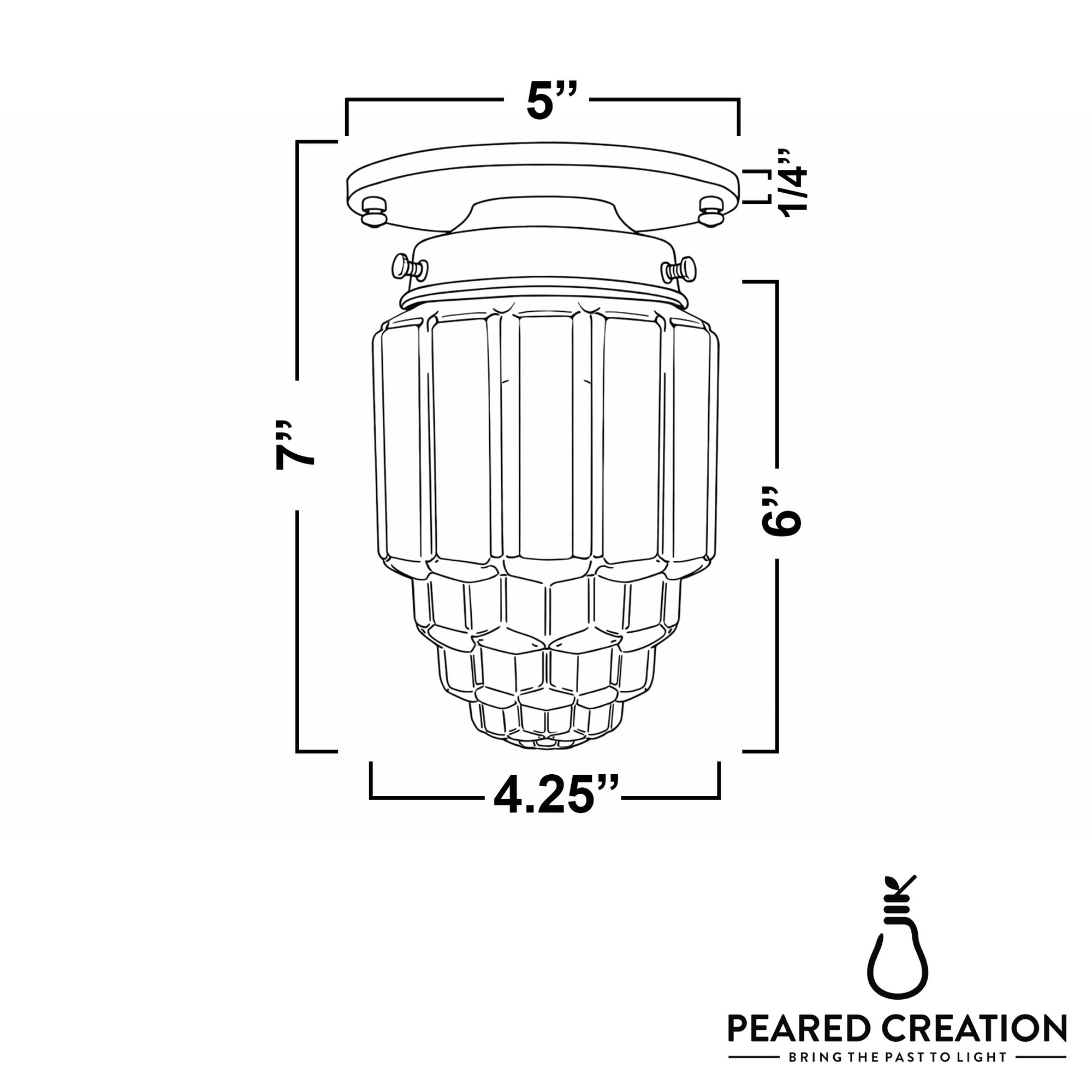 CEILING LIGHT MODEL NO. 8895