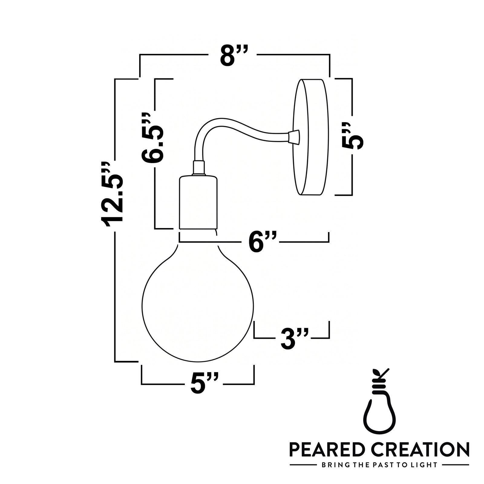 SCONCE MODEL NO. 3655