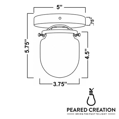 CEILING LIGHT MODEL NO. 6213