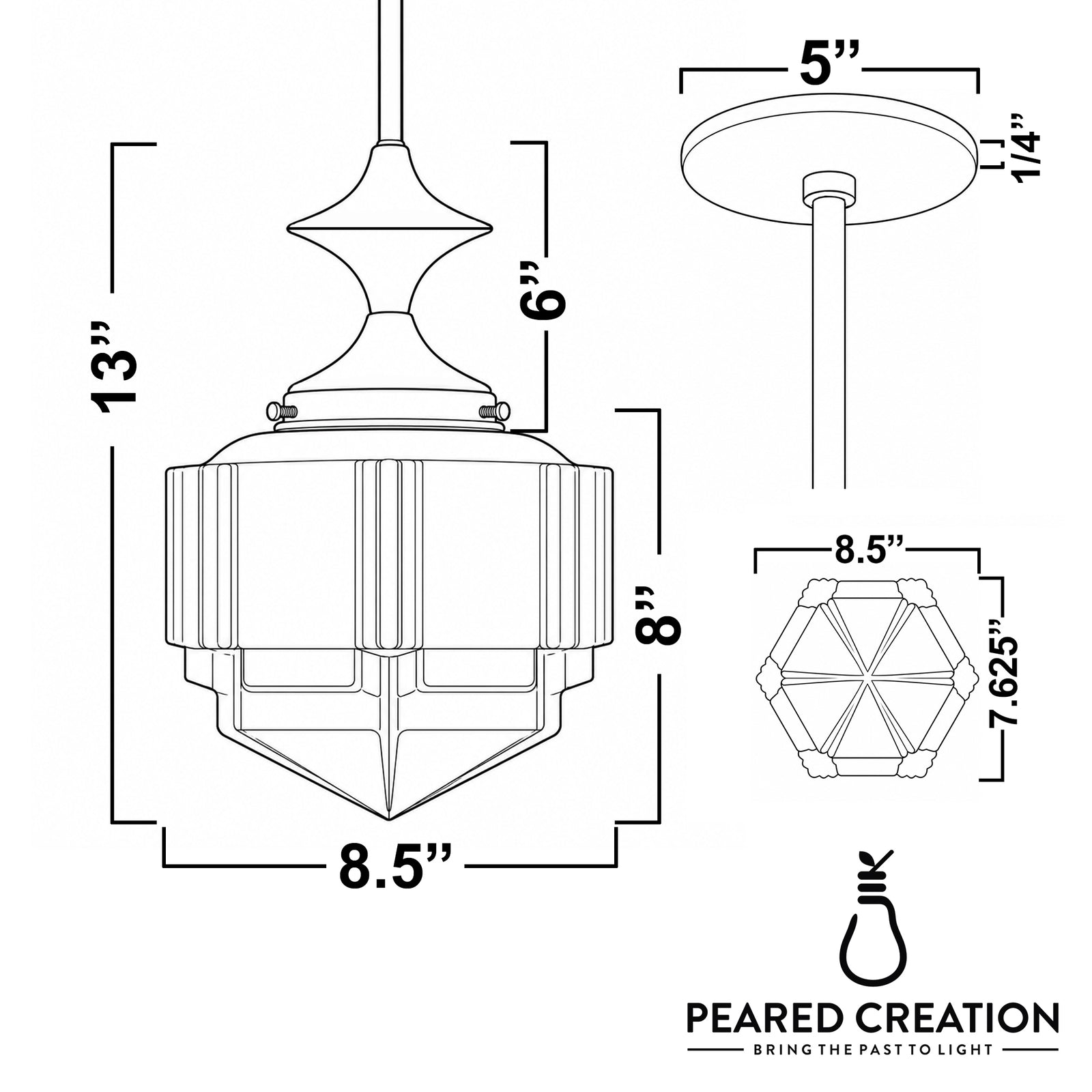 PENDANT MODEL NO. 0152