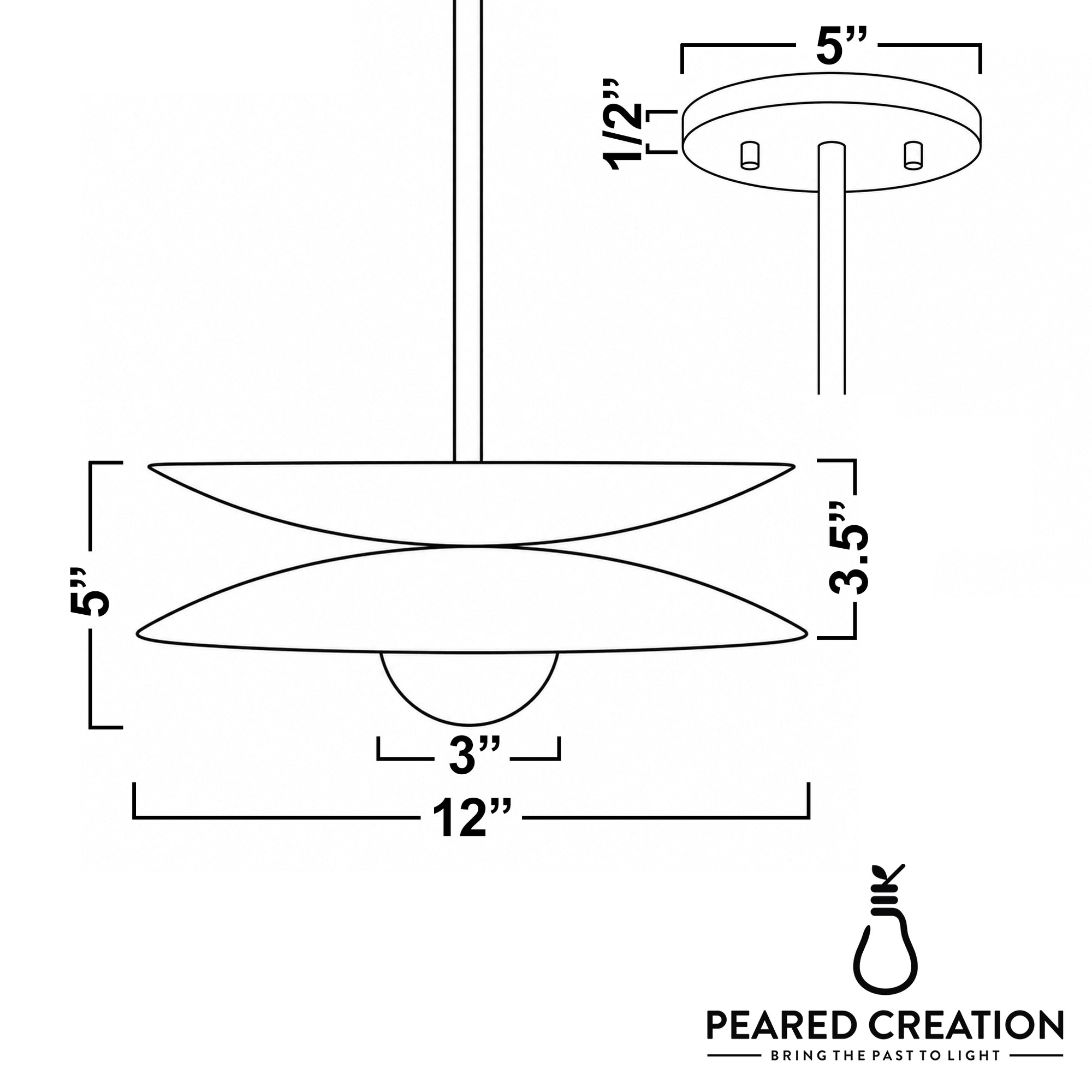 PENDANT MODEL NO. 0461
