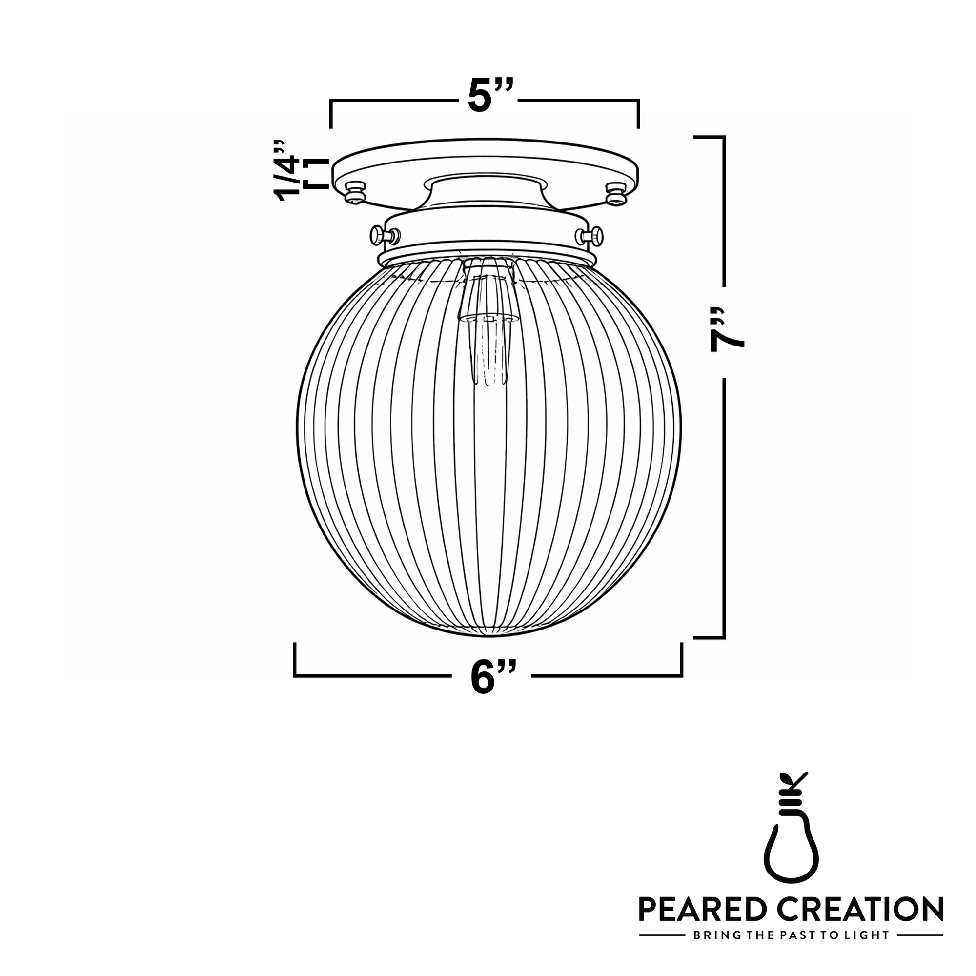 CEILING LIGHT MODEL NO. 4984