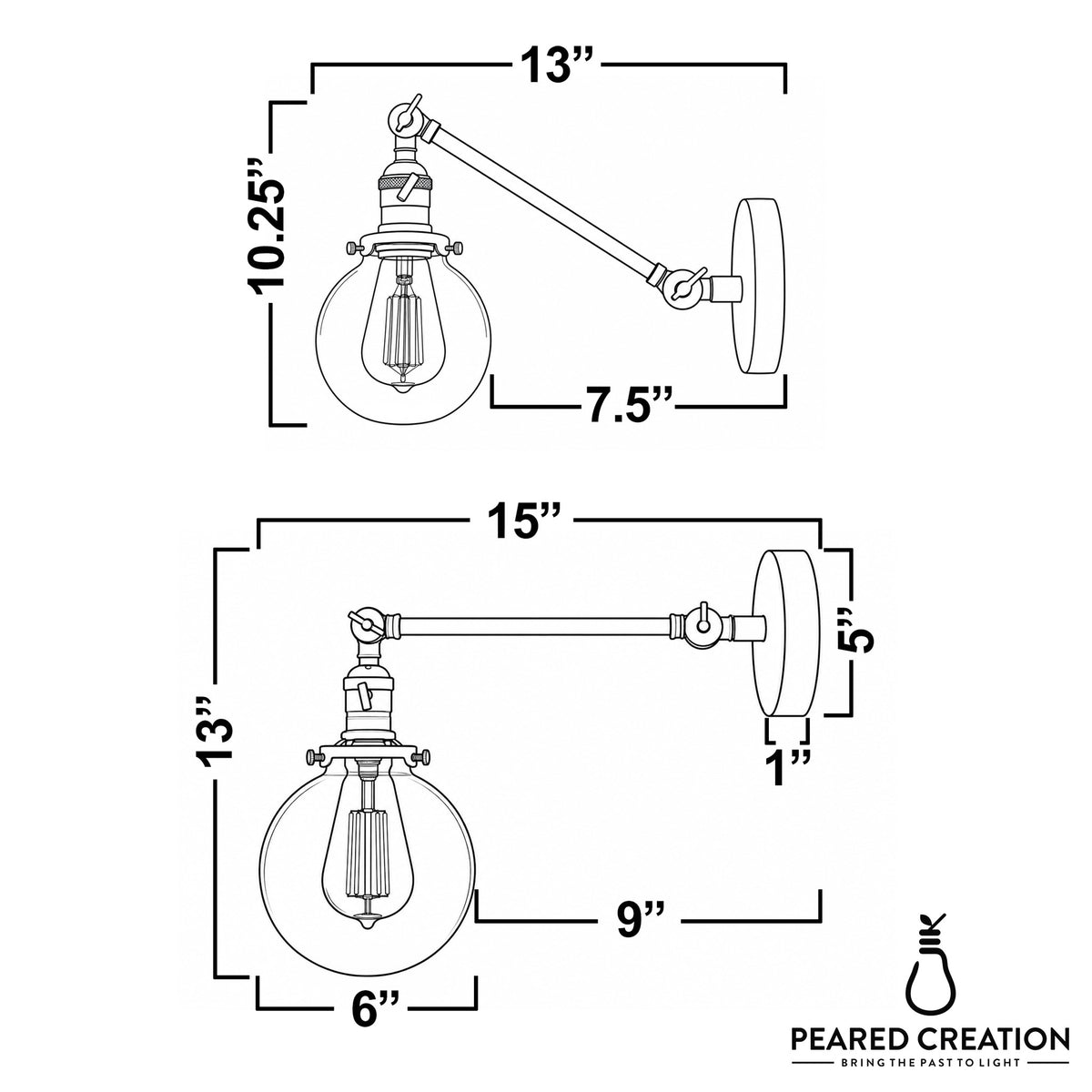 SCONCE MODEL NO. 7217