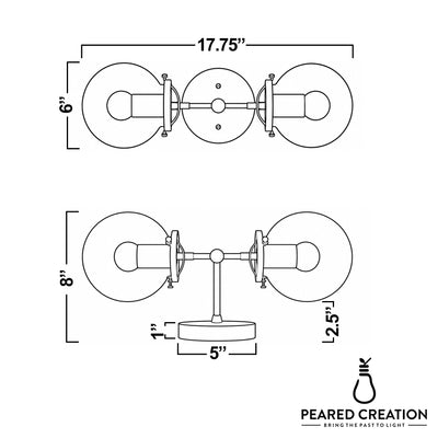 VANITY LIGHT MODEL NO. 7776