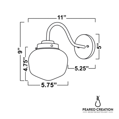 SCONCE MODEL NO. 8736