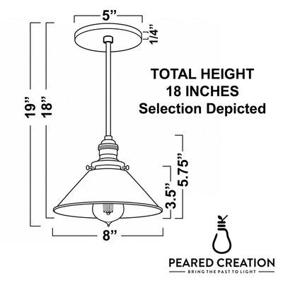 PENDANT MODEL NO. 8735