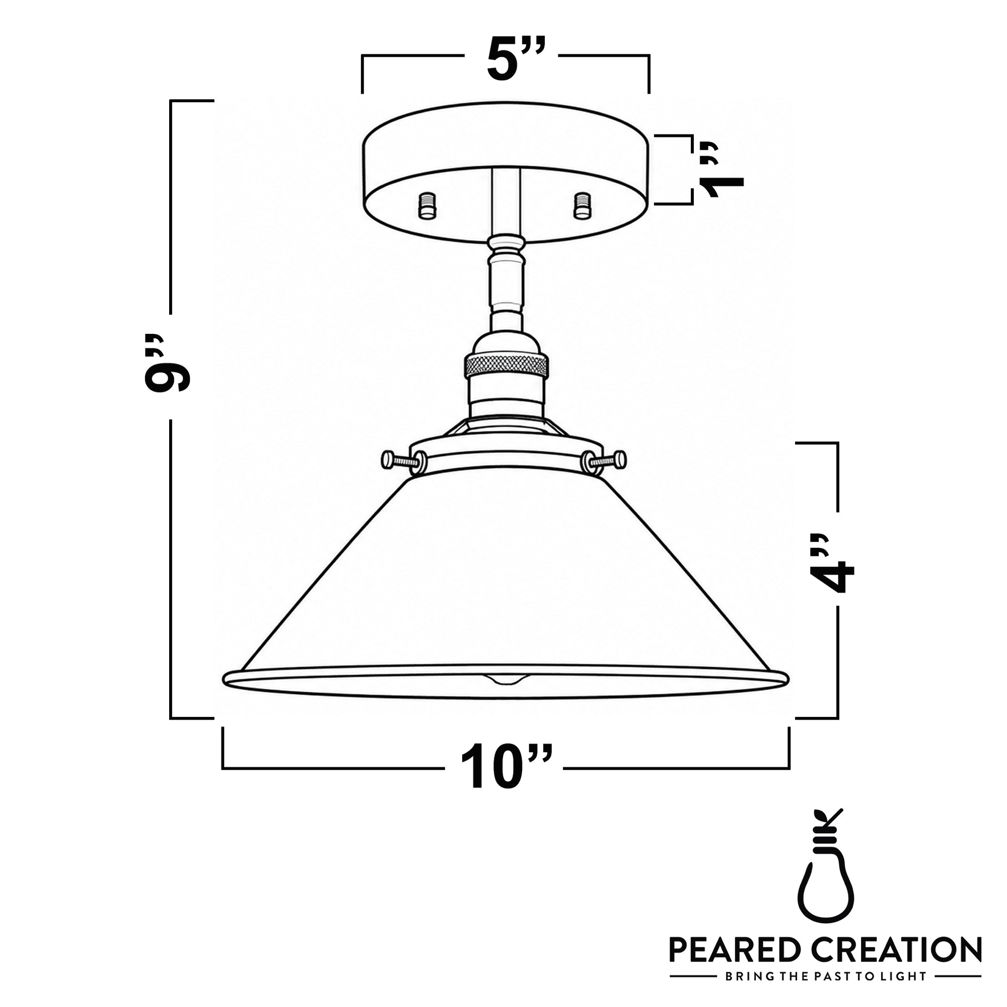 CEILING LIGHT MODEL NO. 7423