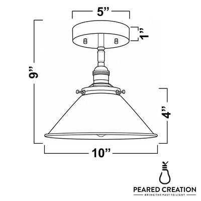 CEILING LIGHT MODEL NO. 7423