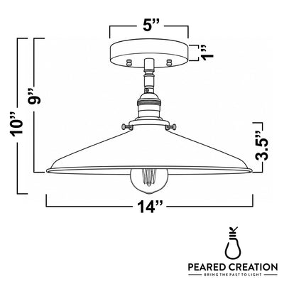 CEILING LIGHT MODEL NO. 8070