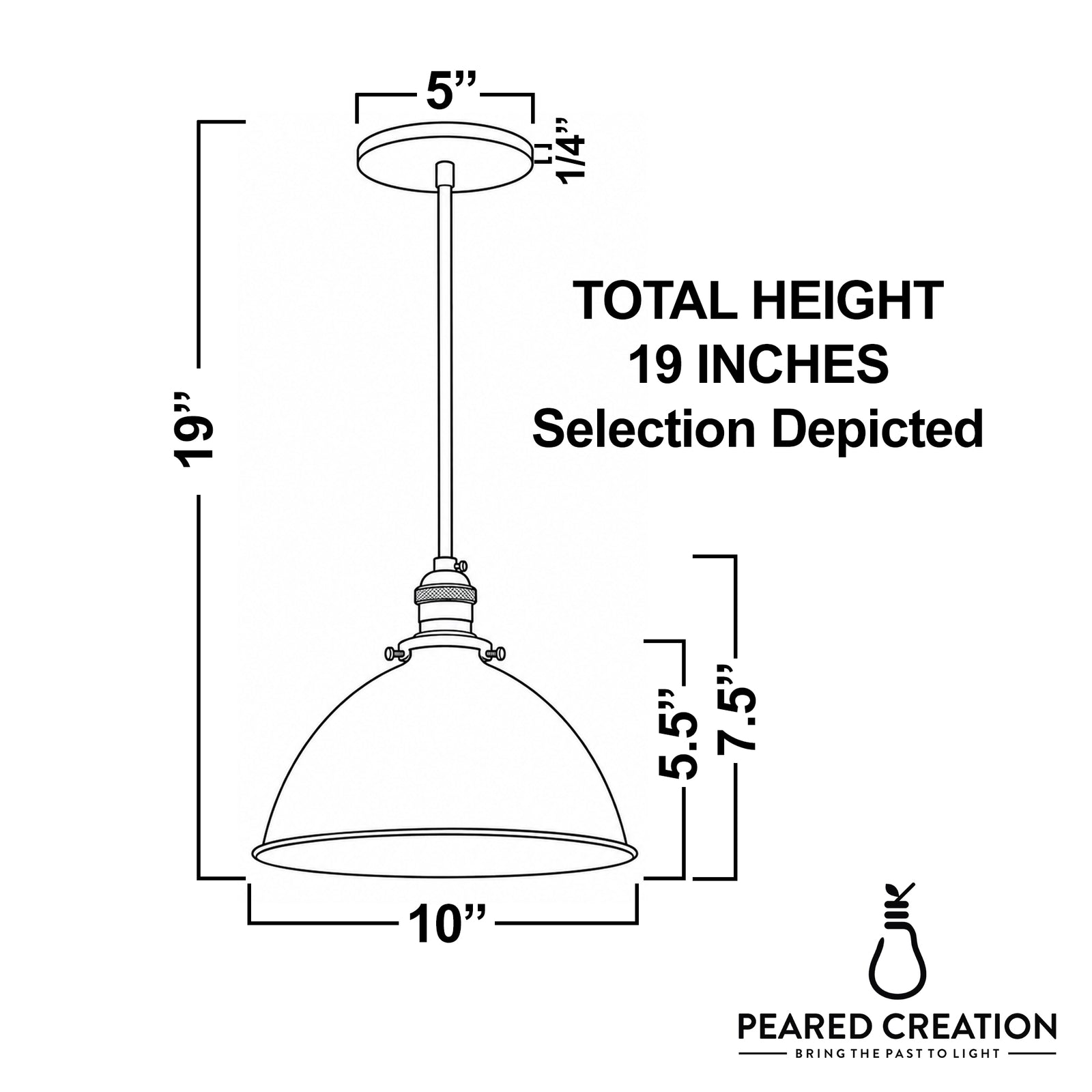 PENDANT MODEL NO. 8907