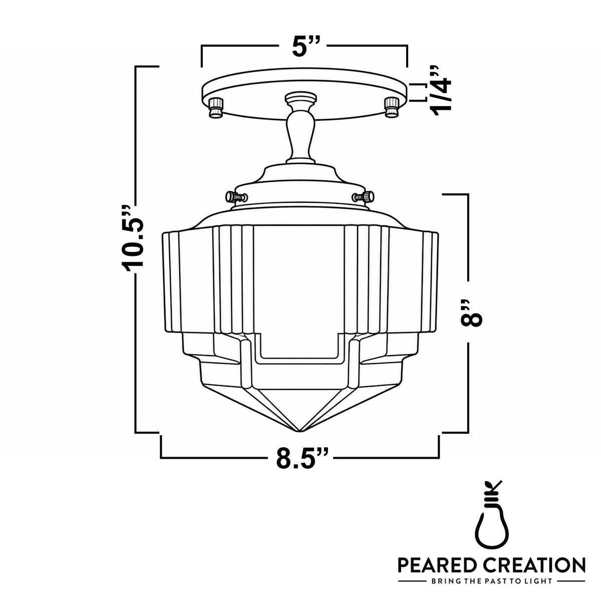 CEILING LIGHT MODEL NO. 1456